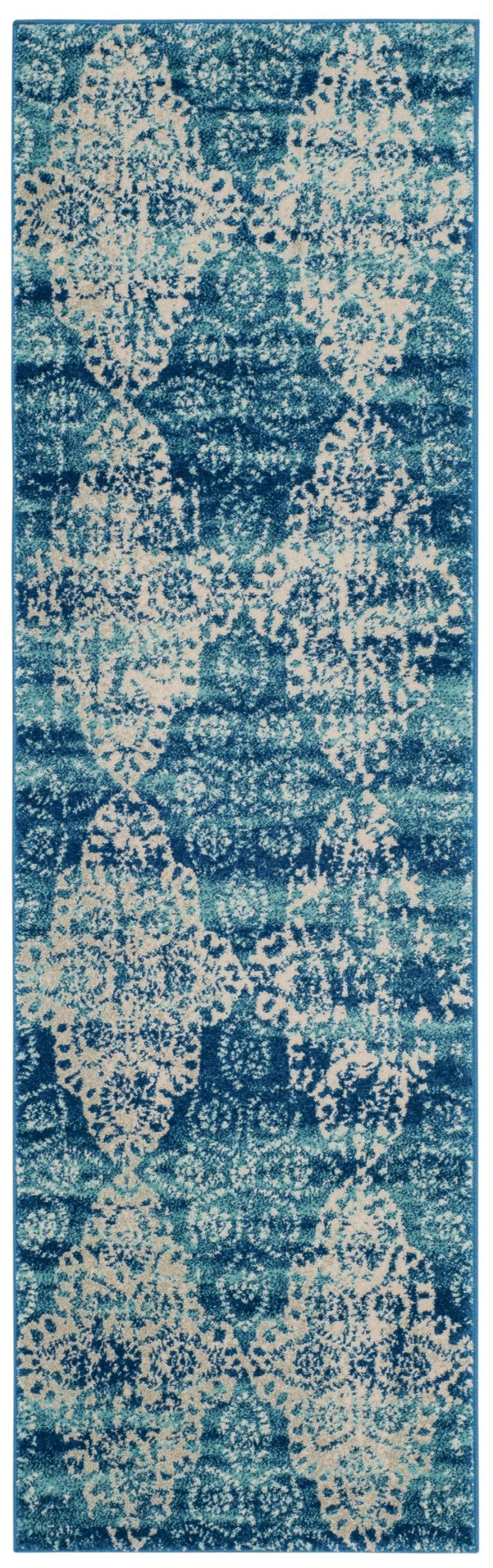 Safavieh Evoke 266 Power Loomed  Rug Royal / Ivory EVK266F-27