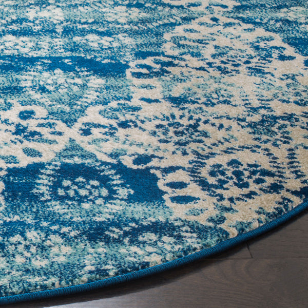 Safavieh Evoke 266 Power Loomed  Rug Royal / Ivory EVK266F-5R