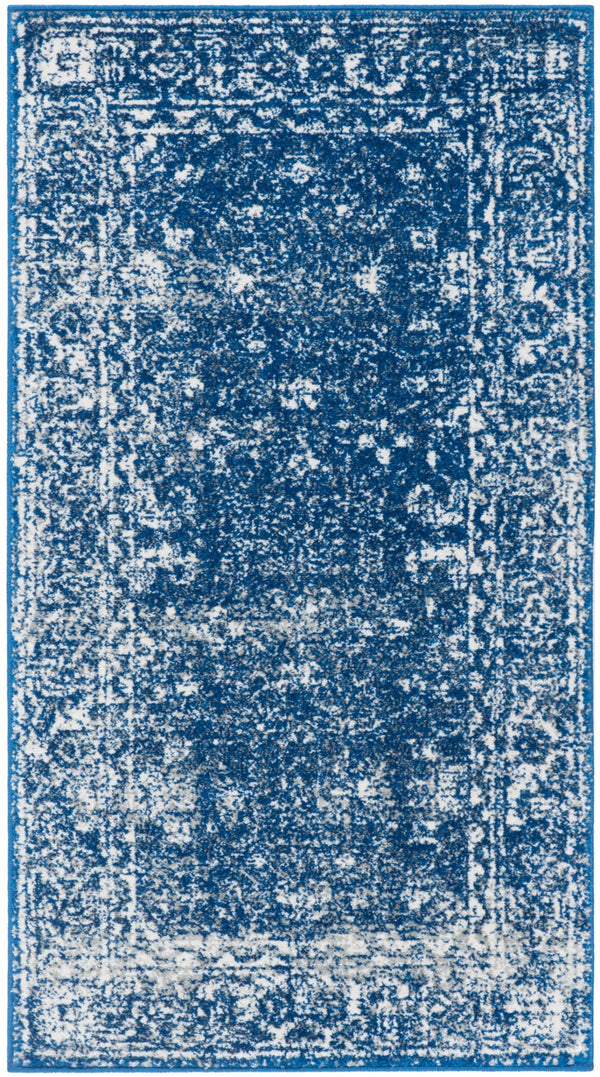 Safavieh Evoke 270 Power Loomed  Rug Navy / Ivory EVK270A-24