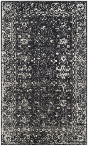 Safavieh Evoke 270 Power Loomed  Rug Charcoal / Ivory EVK270K-3