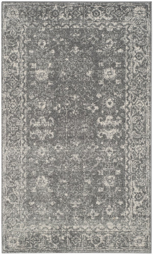 Safavieh Evoke 270 Power Loomed  Rug Grey / Ivory EVK270S-3