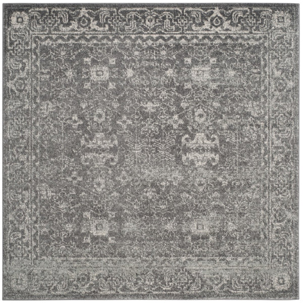 Safavieh Evoke 270 Power Loomed  Rug Grey / Ivory EVK270S-5SQ