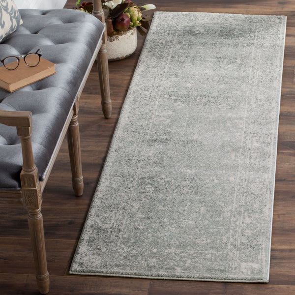 Safavieh Evoke 270 Power Loomed  Rug Silver / Ivory EVK270Z-27
