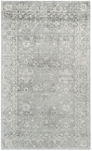Safavieh Evoke 270 Power Loomed  Rug Silver / Ivory EVK270Z-3