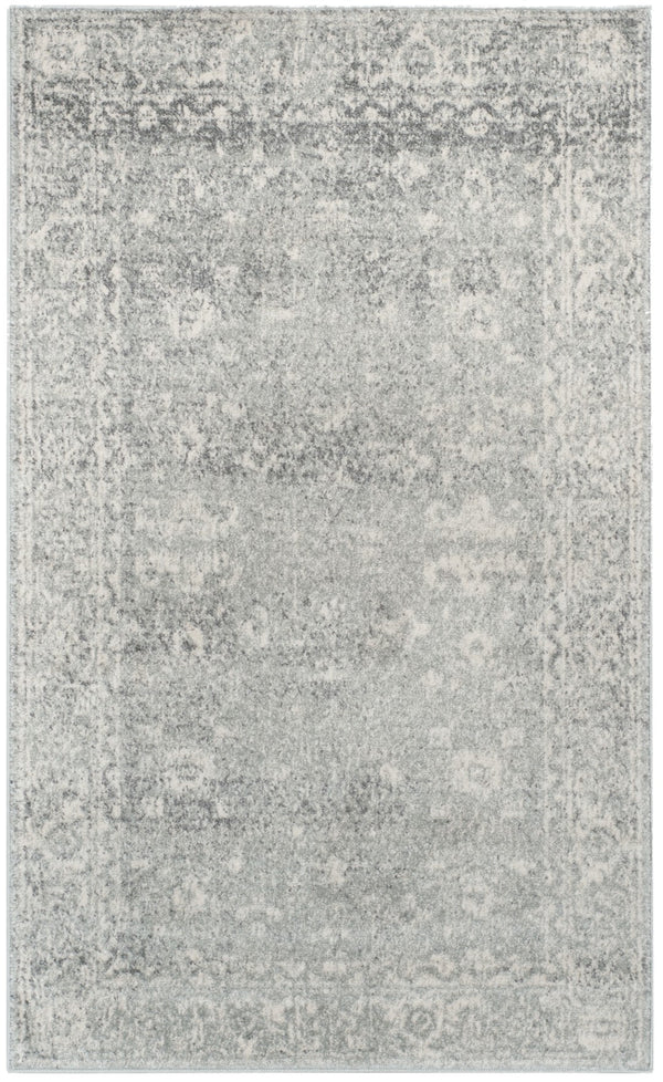 Safavieh Evoke 270 Power Loomed  Rug Silver / Ivory EVK270Z-3