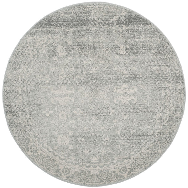 Safavieh Evoke 270 Power Loomed  Rug Silver / Ivory EVK270Z-5R