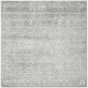 Safavieh Evoke 270 Power Loomed  Rug Silver / Ivory EVK270Z-5SQ