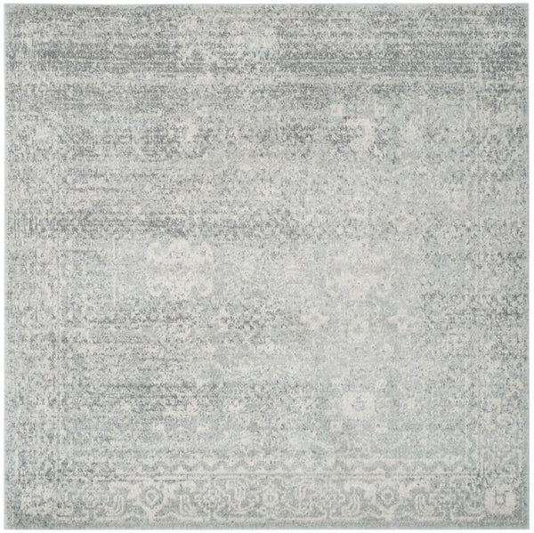 Safavieh Evoke 270 Power Loomed  Rug Silver / Ivory EVK270Z-5SQ