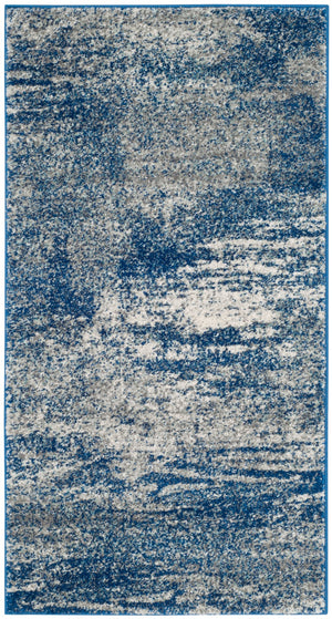 Safavieh Evoke 272 Power Loomed  Rug Navy / Ivory EVK272A-24
