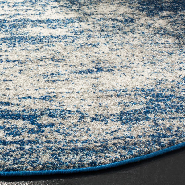 Safavieh Evoke 272 Power Loomed  Rug Navy / Ivory EVK272A-5R