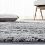 Safavieh Evoke 272 Power Loomed Transitional Rug Ivory / Dark Grey EVK272G-5