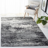 Safavieh Evoke 272 Power Loomed Transitional Rug Ivory / Dark Grey EVK272G-5