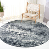 Safavieh Evoke 272 Power Loomed Transitional Rug Ivory / Dark Grey EVK272G-7R