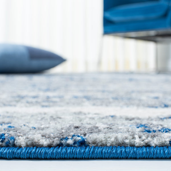 Safavieh Evoke 272 Power Loomed  Rug Dark Blue / Grey EVK272L-5