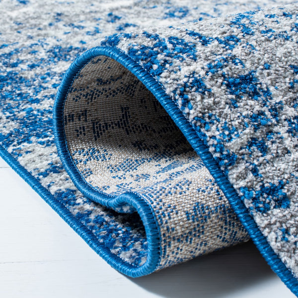Safavieh Evoke 272 Power Loomed  Rug Dark Blue / Grey EVK272L-5