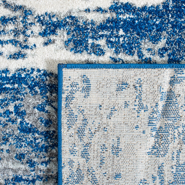 Safavieh Evoke 272 Power Loomed  Rug Dark Blue / Grey EVK272L-5