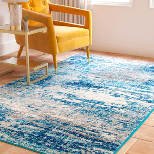 Safavieh Evoke 272 Power Loomed  Rug Light Blue / Grey EVK272M-5