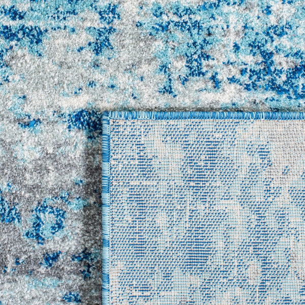 Safavieh Evoke 272 Power Loomed  Rug Light Blue / Grey EVK272M-5