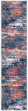 Safavieh Evoke 272 Power Loomed Transitional Rug Navy / Orange EVK272N-29