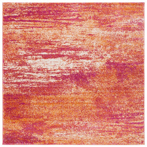 Safavieh Evoke Solid Polypropylene Area Rug Power Loomed Ivory Accent for Modern Living Spaces EVK272P-3SQ