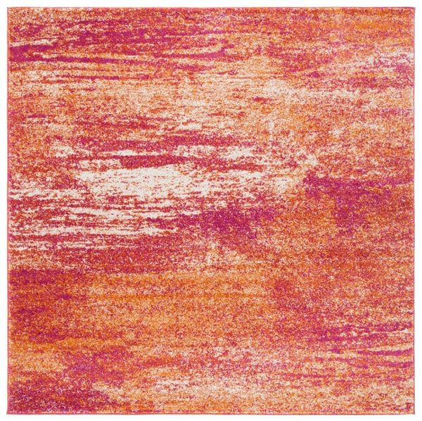 Safavieh Evoke Solid Polypropylene Area Rug Power Loomed Ivory Accent for Modern Living Spaces EVK272P-3SQ