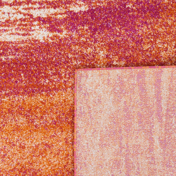 Safavieh Evoke 272 Power Loomed Transitional Rug Ivory / Orange EVK272P-5