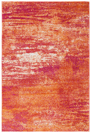 Safavieh Evoke 272 Power Loomed Transitional Rug Ivory / Orange EVK272P-5