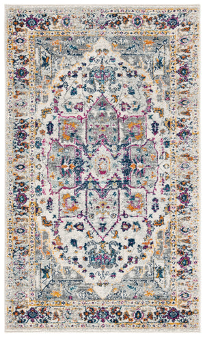 Safavieh Evoke 275 Power Loomed TRADITIONAL Rug Ivory / Grey EVK275A-3