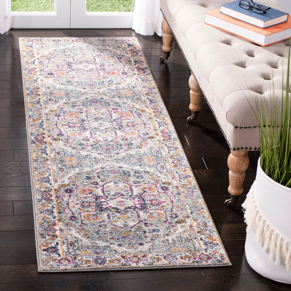 Safavieh Evoke 275 Power Loomed TRADITIONAL Rug Grey / Grey EVK275H-27