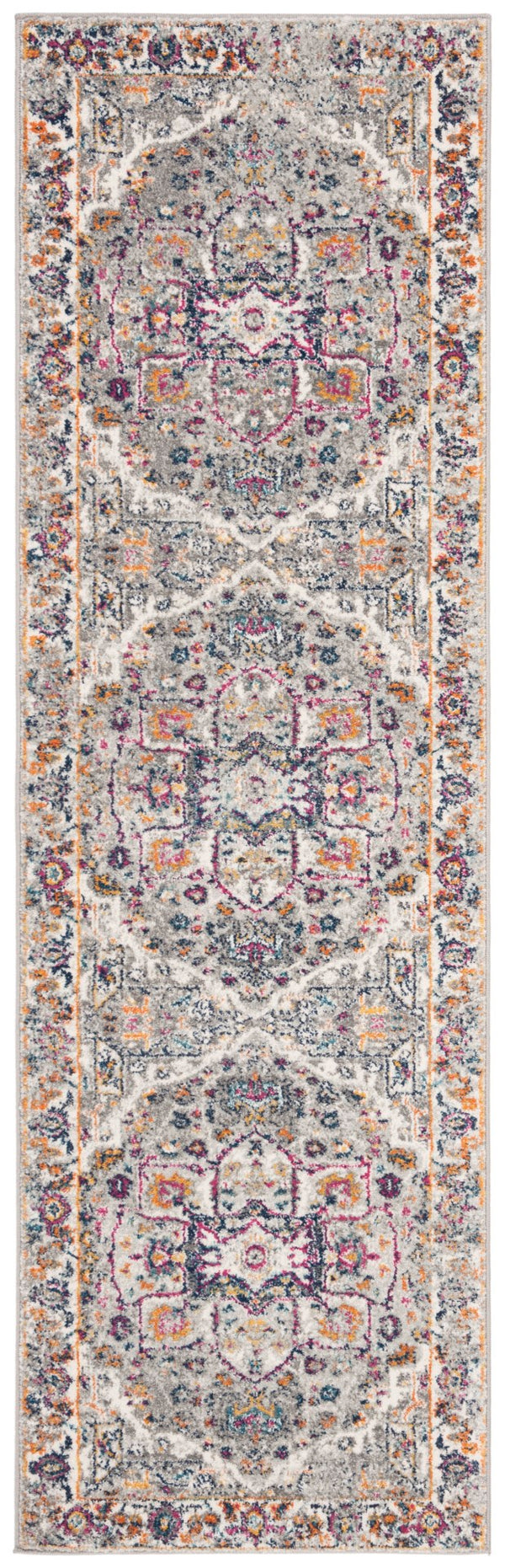 Safavieh Evoke 275 Power Loomed TRADITIONAL Rug Grey / Grey EVK275H-27