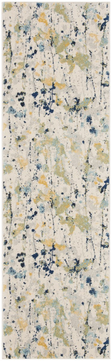 Safavieh Evoke 284 Power Loomed  Rug Ivory / Yellow EVK284C-4