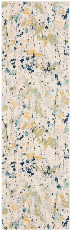 Safavieh Evoke 284 Power Loomed  Rug Ivory / Yellow EVK284C-27