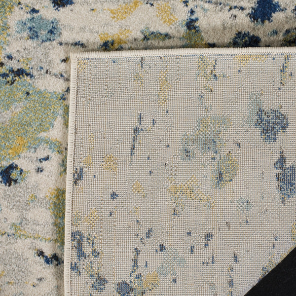 Safavieh Evoke 284 Power Loomed  Rug Ivory / Yellow EVK284C-4