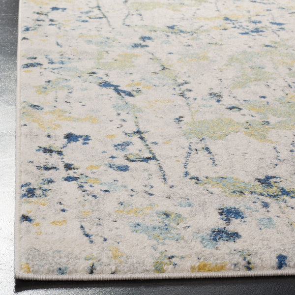 Safavieh Evoke 284 Power Loomed  Rug Ivory / Yellow EVK284C-4