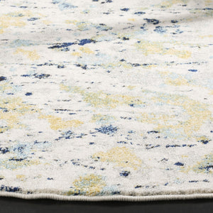 Safavieh Evoke 284 Power Loomed  Rug Ivory / Yellow EVK284C-4