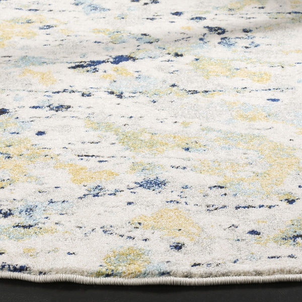 Safavieh Evoke 284 Power Loomed  Rug Ivory / Yellow EVK284C-4