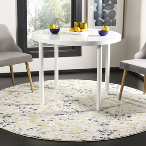 Safavieh Evoke 284 Power Loomed  Rug Ivory / Yellow EVK284C-4