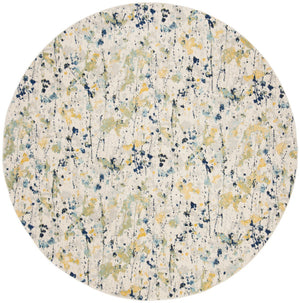 Safavieh Evoke 284 Power Loomed  Rug Ivory / Yellow EVK284C-4