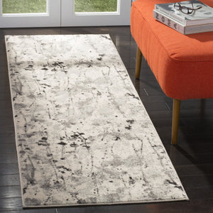 Safavieh Evoke 284 Power Loomed  Rug Ivory / Grey EVK284F-4