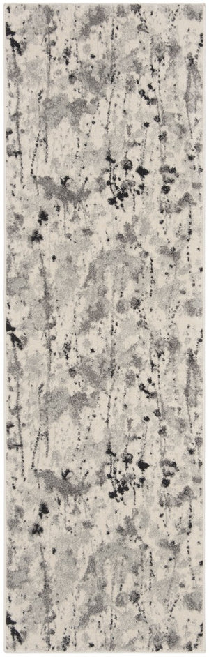 Safavieh Evoke 284 Power Loomed  Rug Ivory / Grey EVK284F-4