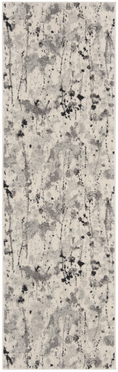 Safavieh Evoke 284 Power Loomed  Rug Ivory / Grey EVK284F-4