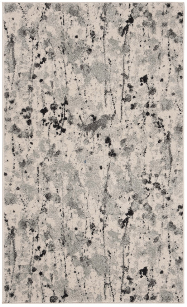 Safavieh Evoke 284 Power Loomed  Rug Ivory / Grey EVK284F-3