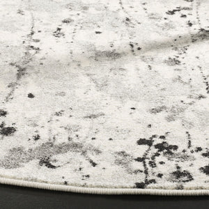 Safavieh Evoke 284 Power Loomed  Rug Ivory / Grey EVK284F-4