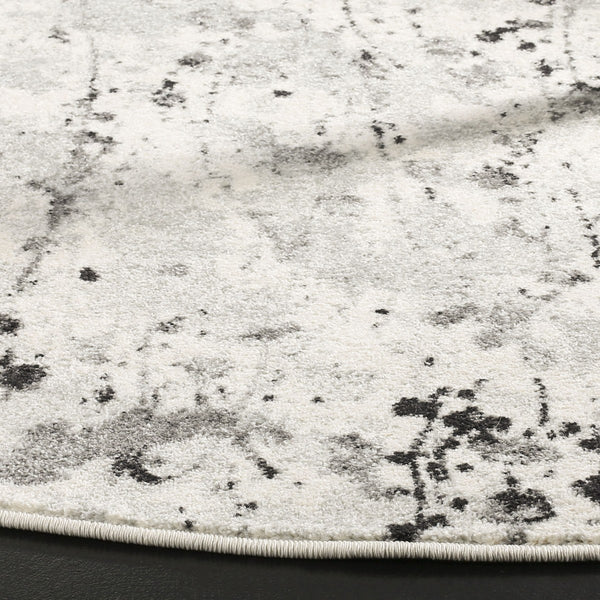 Safavieh Evoke 284 Power Loomed  Rug Ivory / Grey EVK284F-4