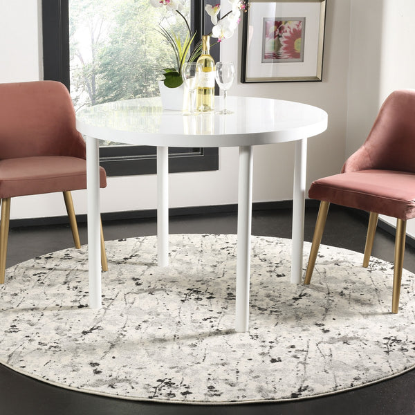 Safavieh Evoke 284 Power Loomed  Rug Ivory / Grey EVK284F-4