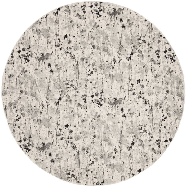Safavieh Evoke 284 Power Loomed  Rug Ivory / Grey EVK284F-4