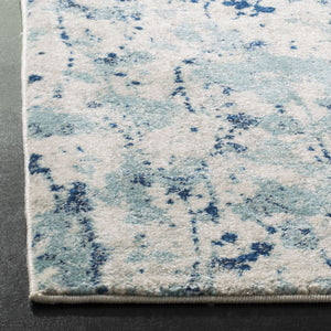 Safavieh Evoke 284 Power Loomed  Rug Ivory / Blue EVK284M-4