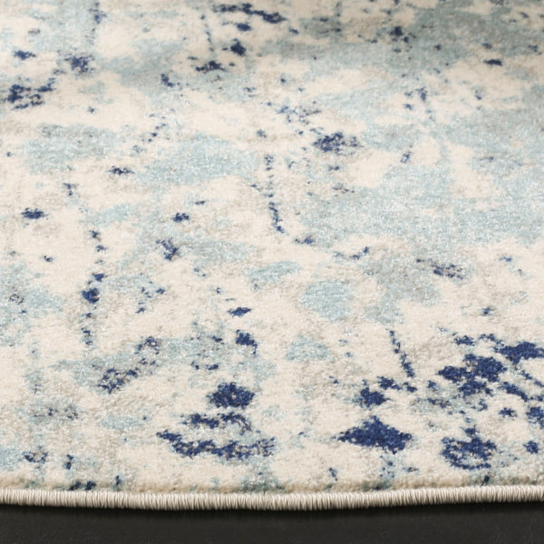 Safavieh Evoke 284 Power Loomed  Rug Ivory / Blue EVK284M-4