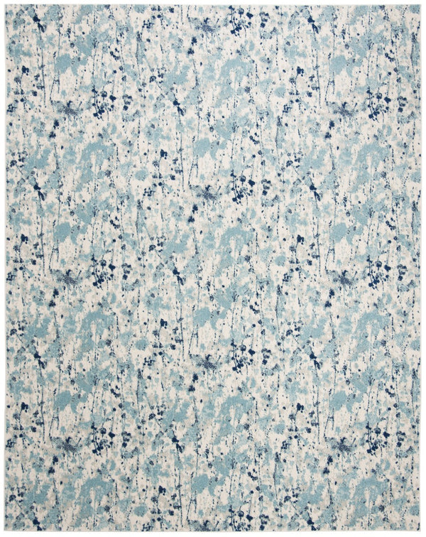 Safavieh Evoke 284 Power Loomed  Rug Ivory / Blue EVK284M-4
