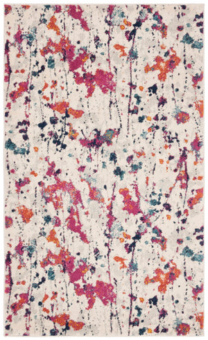 Safavieh Evoke 284 Power Loomed  Rug Ivory / Red EVK284Q-3